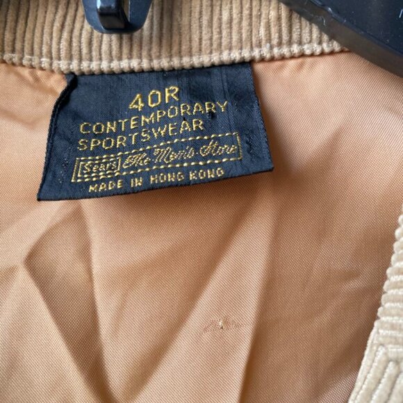 Beige Corduroy Blazer / Veston en corduroy beige - Picture 2 of 5